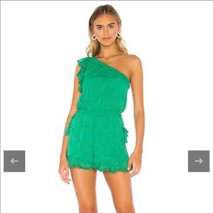 NWOT Tularosa One Shoulder “Davey Romper”